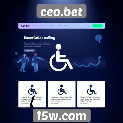 Acessibilidade e usabilidade no site CEO Bet